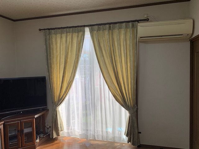 宮崎市のオーダーカーテン施工事例